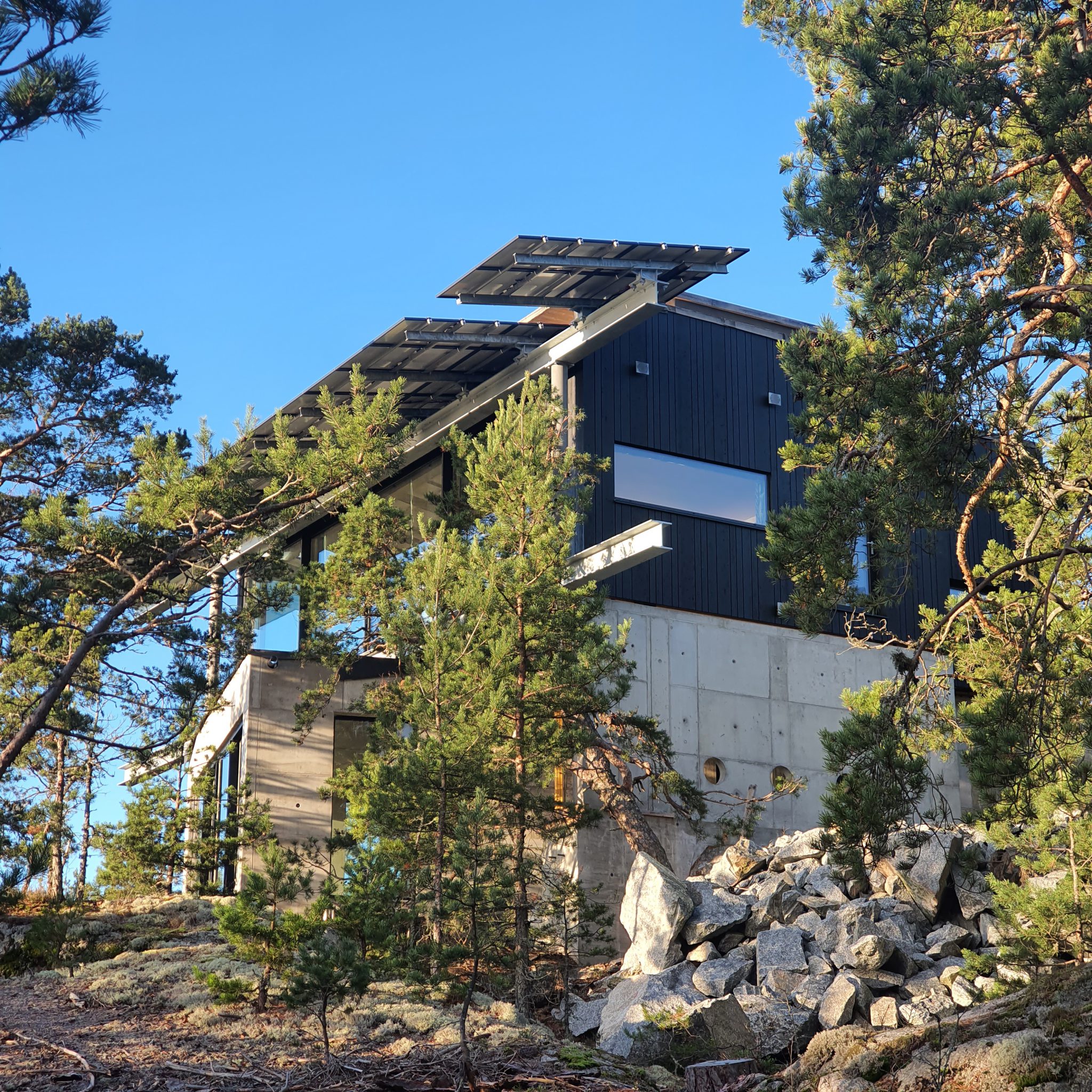 Grand designs, Villa Alsvik, nature